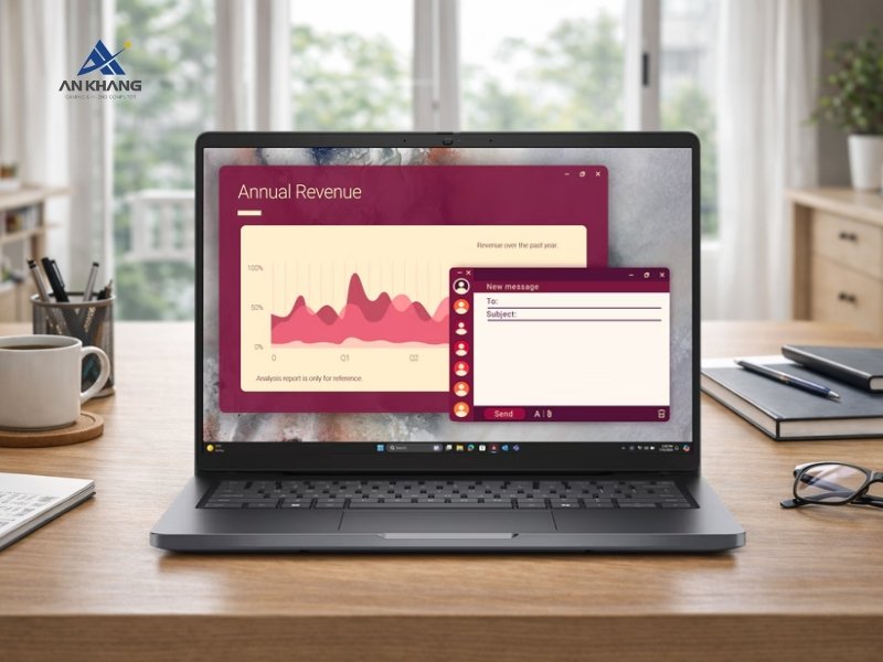 Laptop Dell Pro 14 PC14250 (Ultra 7 255U/16GB/512GB/14.0 inch FHD+/Win11/Đen) bền bỉ, th&ocirc;ng minh, gọn nhẹ