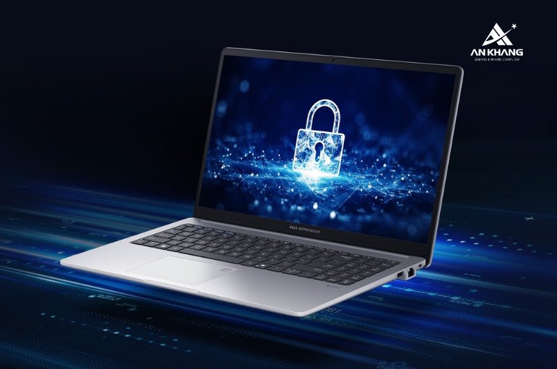 Laptop ASUS ExpertBook P1 P1503CVA-C5H16-50W trang bị bảo mật đa lớp vững chắc
