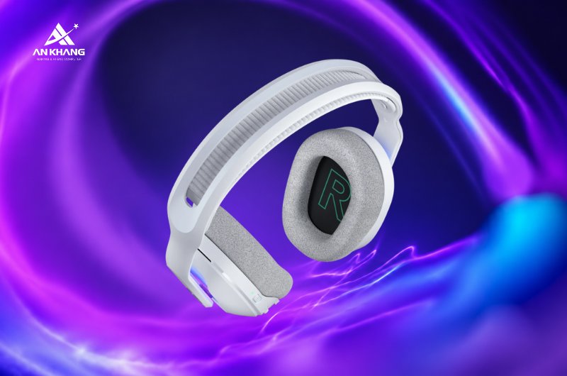 Tai nghe gaming không dây Logitech G522 Lightspeed màu trắng (981-001551) sở hữu kết nối 3 chế độ siêu linh hoạt