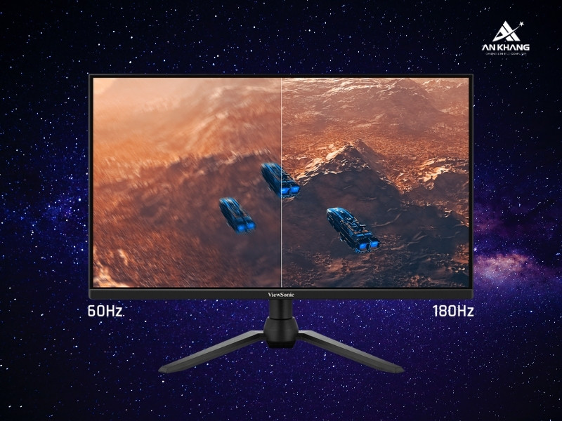 Màn hình gaming ViewSonic VX2528 mang đến chuyển động hình ảnh mượt mà