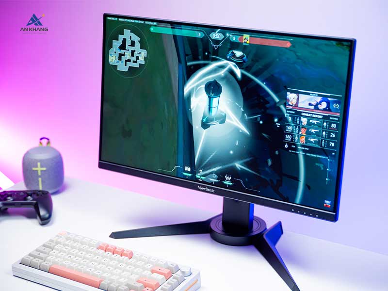 ViewSonic XG2409A hiển thị rõ nét, ổn định, góc nhìn rộng