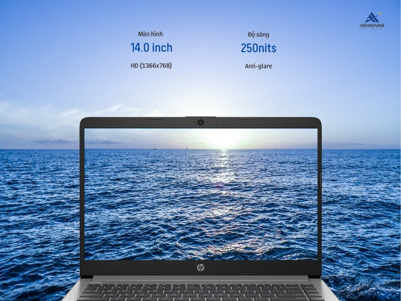 Laptop HP 240 G8 617K2PA sở hữu màn hình kích thước 14.0 inch HD rõ nét