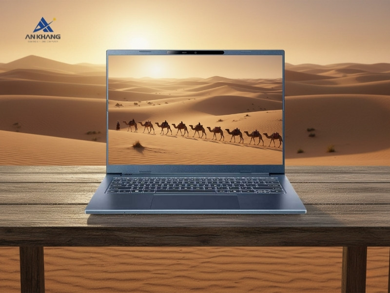 Laptop Acer Aspire 14 AI A14-11M-X8FP NX.JP3SV.001 hiển thị sắc nét, mượt mà, chuẩn màu cao