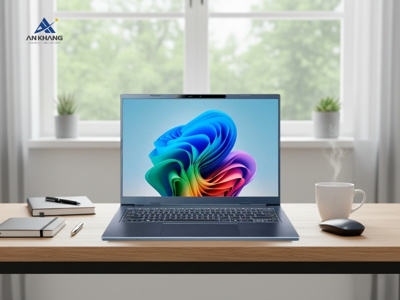 Laptop Acer Aspire 14 AI A14-11M-X8FP NX.JP3SV.001 là laptop AI mỏng nhẹ, hiệu năng cao, giá tốt