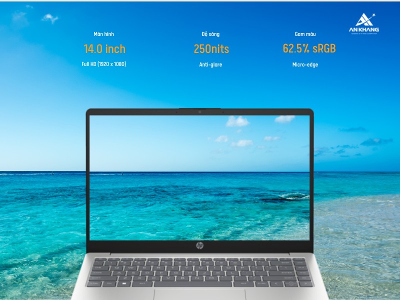 HP 14-ep1007TU 9Z2W1PA trang bị màn hình 14.0 inch Full HD sắc nét