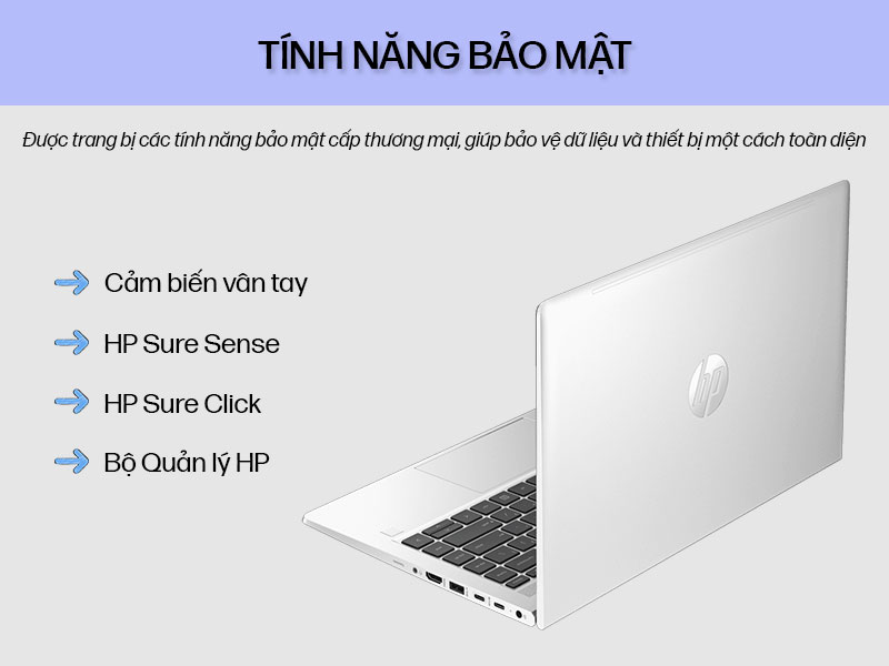 HP ProBook 440 G10 9H8U4PT với tính năng bảo mật