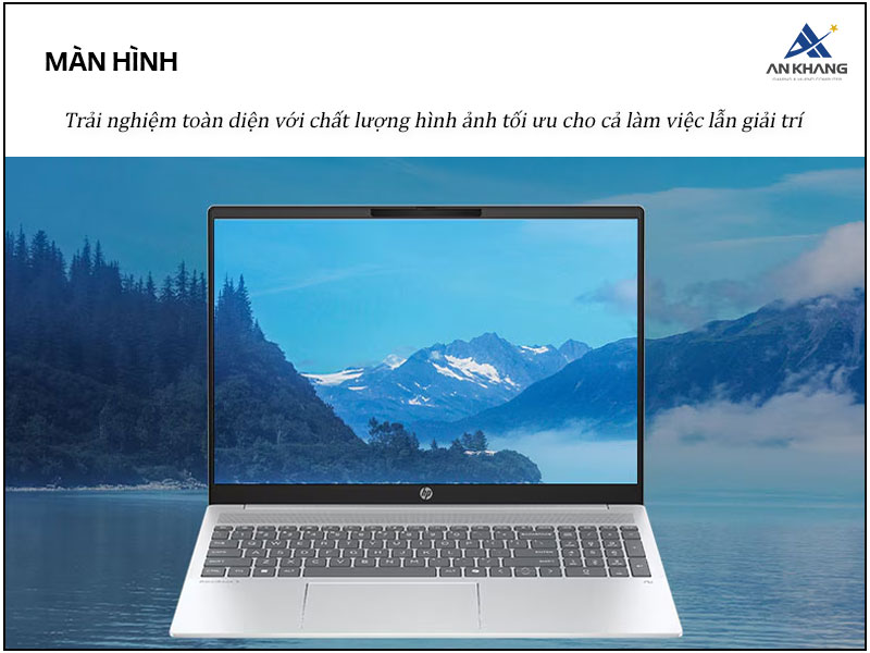 HP OmniBook 5 AI 16-af1048TU BZ7Q9PA sở hữu m&agrave;n h&igrave;nh lớn với chất lượng h&igrave;nh ảnh tối ưu cho học tập, l&agrave;m việc v&agrave; giải tr&iacute; nhẹ
