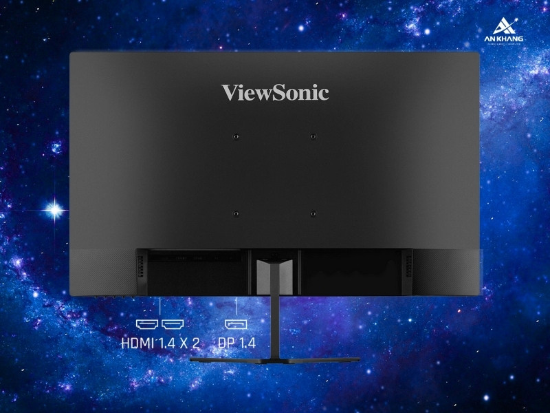 ViewSonic VX2479A-HD-PRO trang bị kết nối cơ bản, tương thích đa nền tảng