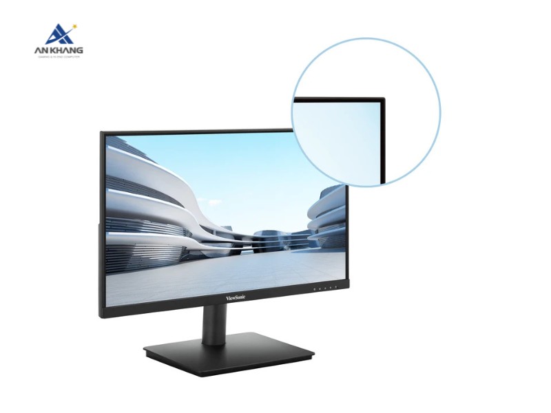 Màn hình LCD ViewSonic VA220-H với thiết kế viền mỏng 3 cạnh hiện đại
