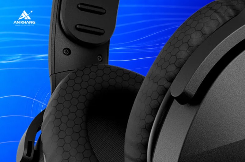 Tai nghe Gaming HyperX Cloud JET Wireless AJ0T1AA Black với màng loa 40mm cho âm thanh sống động
