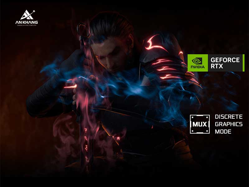 Laptop Gaming MSI Katana 15 B13VFK-676VN chiến game mượt mà với NVIDIA GeForce RTX 4060