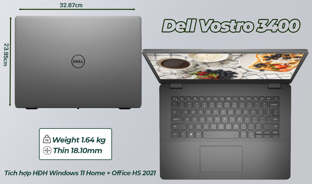 Laptop Dell Vostro 3400 YX51W6