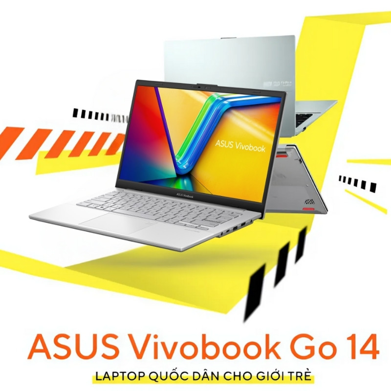 Asus Vivobook Go 14 E1404FA-NK177W - Laptop quốc dân cho giới trẻ