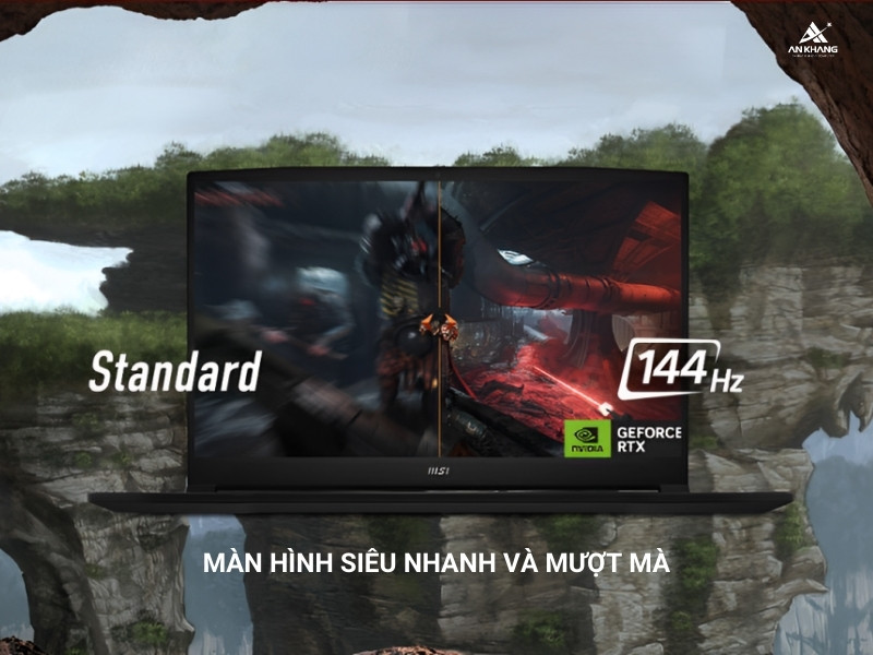 MSI Katana 15 B13VFK-676VN với màn hình 15.6 inch FHD 144Hz