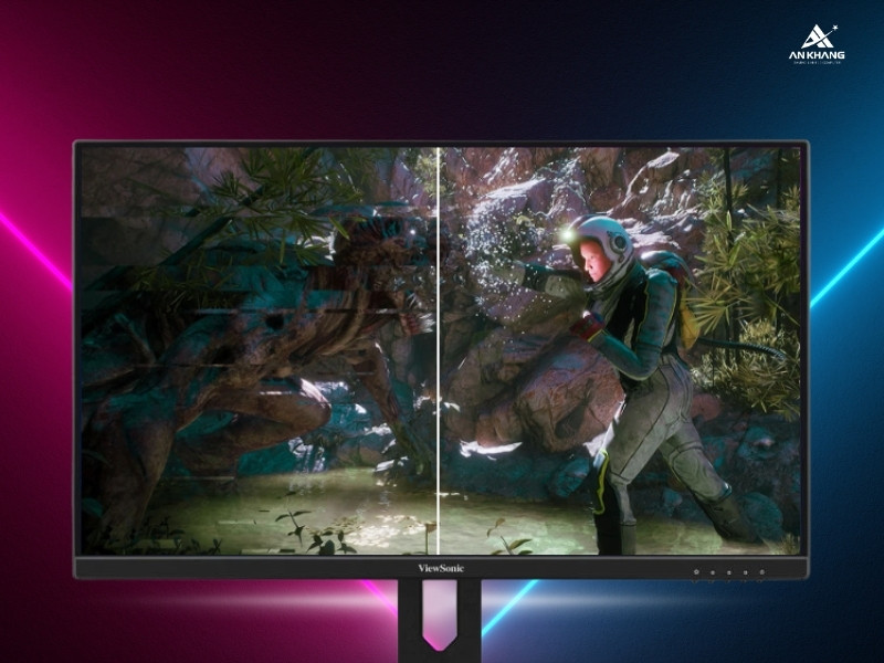 Màn hình ViewSonic XG2709 cho trải nghiệm gaming ổn định, không giật lag