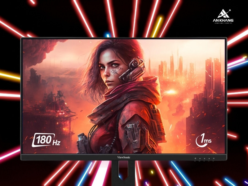 ViewSonic XG2709 hiển thị mượt mà với 180Hz và 1ms MPRT