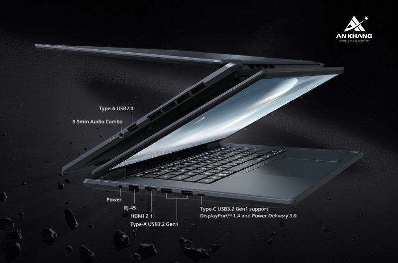 Laptop Gigabyte EAGLE GL6J EAGLE-9LJR2VNF93SH trang bị hệ thống kết nối phong phú, tương thích đa thiết bị