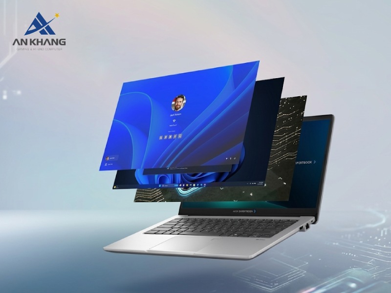 Hệ thống bảo mật đáng tin cậy của ASUS ExpertBook P1 P1403CVAY-308D4256-50W