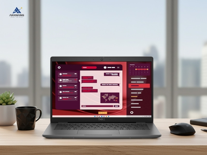 Laptop Dell Latitude 3450 L3450-1335U-16512WN-BL mỏng nhẹ, bền bỉ và tối ưu đa nhiệm