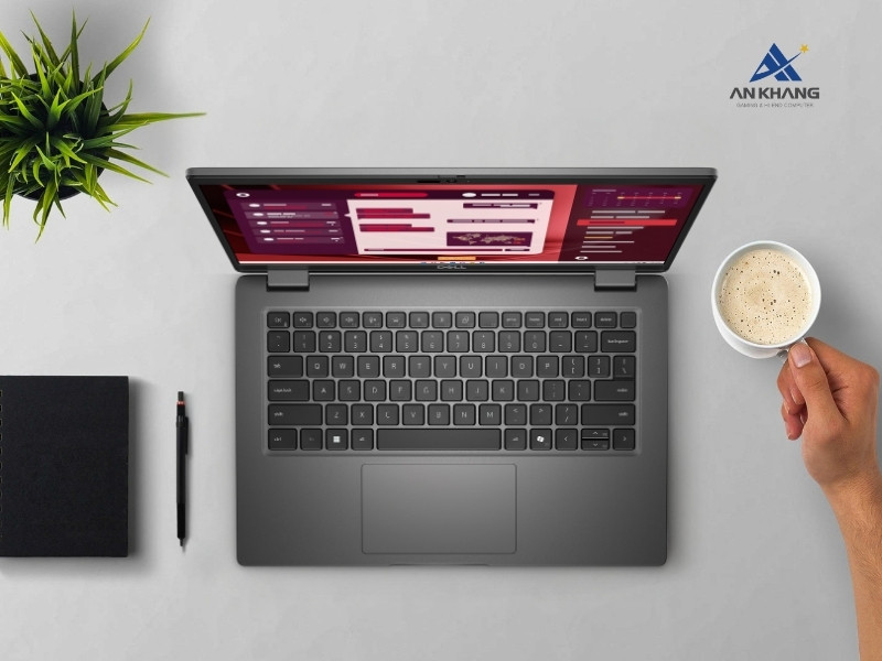 Laptop Dell Latitude 3450 L3450-1335U-16512WN-BL có đèn nền led trắng thuận tiện