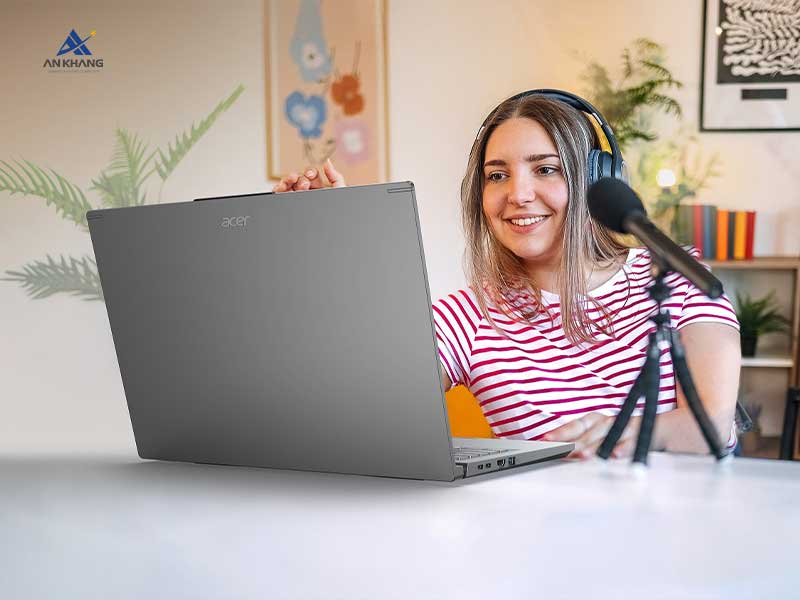 Laptop Acer Aspire 16 AI A16-71M-59L5 NX.J4YSV.001 l&agrave; laptop AI thiết kế gọn nhẹ, bền bỉ