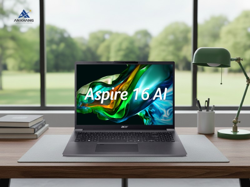 Laptop Acer Aspire 16 AI A16-71M-59L5 NX.J4YSV.001 laptop AI 16 inch th&ocirc;ng minh gi&aacute; tốt