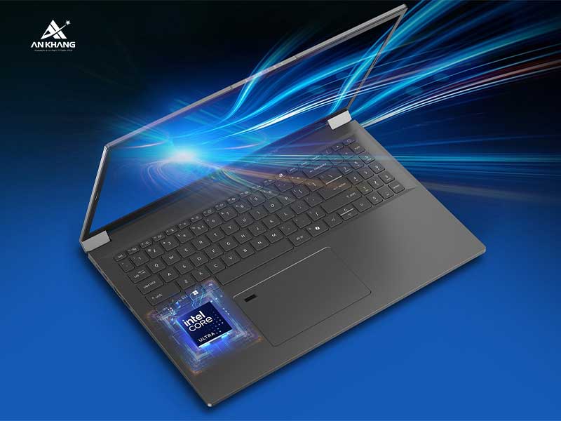 Laptop Acer Aspire 16 AI A16-71M-59L5 NX.J4YSV.001 với hiệu suất AI th&ocirc;ng minh, xử l&yacute; mọi t&aacute;c vụ