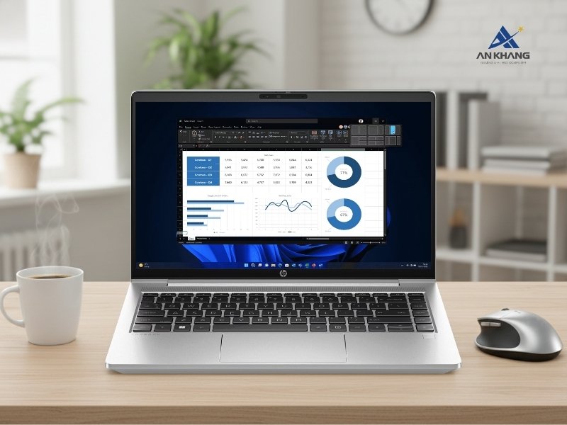 Laptop HP ProBook 440 G10 B73SKAT vận h&agrave;nh ổn định, bảo mật cao cho doanh nghiệp