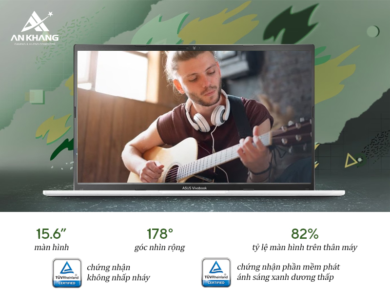 Màn hình tối ưu cho các tác vụ văn phòng của ASUS Vivobook 15 M1502NAQ-BQ021W