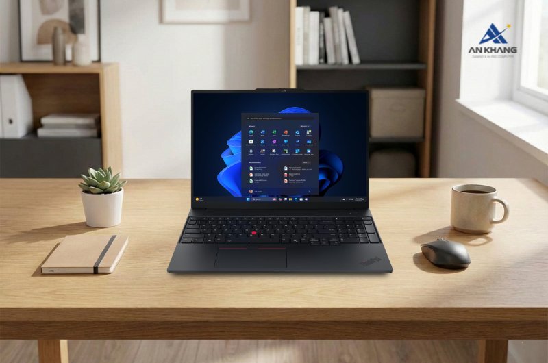 Laptop Lenovo ThinkPad E16 Gen 3 22AY003UVN là chiếc AI PC thông minh, hiện đại, đáp ứng nhu cầu làm việc linh hoạt