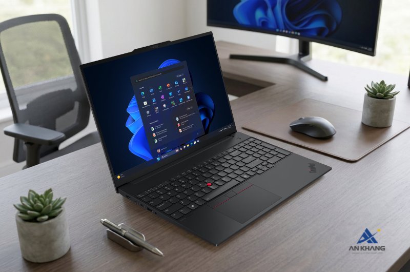 Laptop Lenovo ThinkPad E16 Gen 3 22AY003UVN trang bị 32GB RAM và 1TB SSD mang đến khả năng đa nhiệm vượt trội