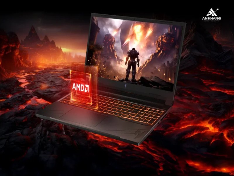 Acer Nitro V 16 ProPanel ANV16-41-R7EN NH.QP2SV.004 trang bị CPU AMD Ryzen 7 tích hợp NPU Acer Nitro V 16 ProPanel ANV16-41-R7EN NH.QP2SV.004 trang bị CPU AMD Ryzen 7 tích hợp NPU