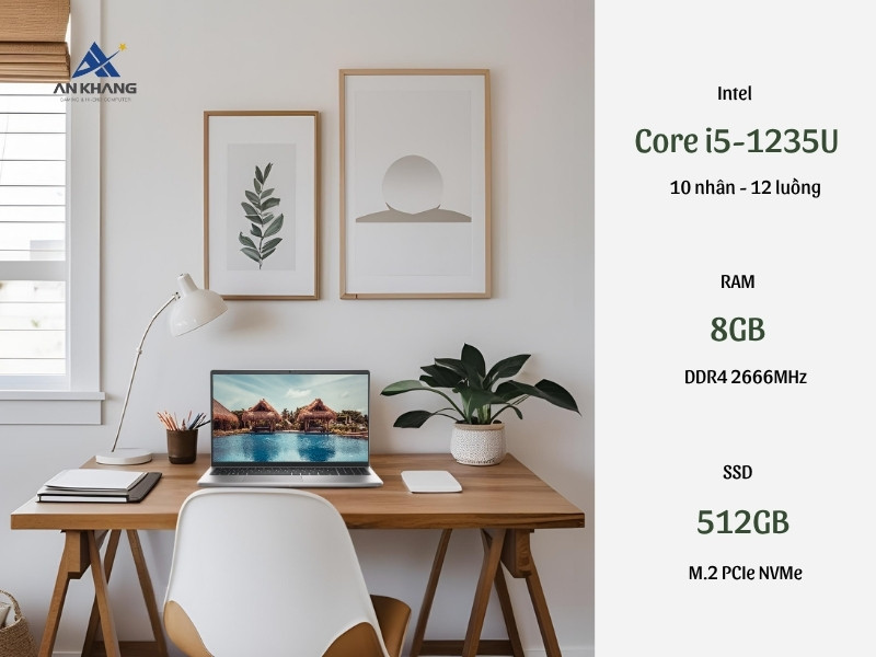 Laptop Dell Inspiron 15 3520 N5I5352W1 sở hữu hiệu năng ổn định, đa nhiệm tốt