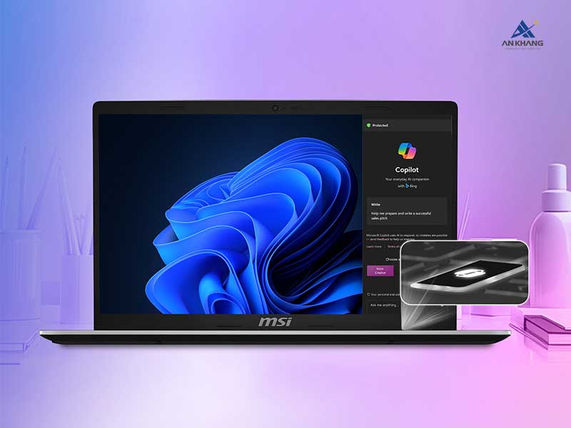 Laptop MSI Modern 14 F13MG-466VN mang đến trải nghiệm thông minh hơn với AI
