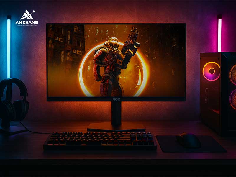 Màn hình Gaming AOC 24G11ZE/71 là màn hình 240Hz siêu mượt mà, hiển thị sắc nét