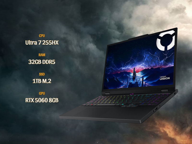 Lenovo Legion 5 15IAX10 mang hiệu năng gaming và sáng tạo đỉnh cao