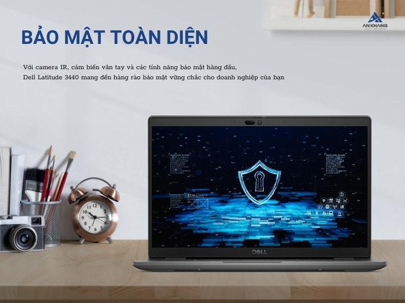 Dell Latitude 3440 L34401235U08512G trang bị các tính năng bảo mật hiện đại