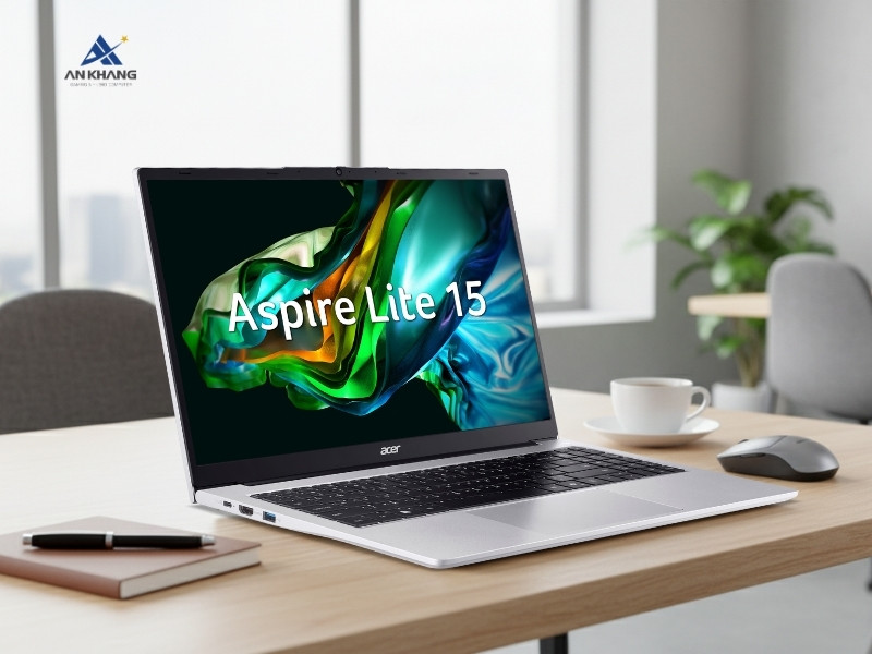 Laptop Acer Aspire Lite 15 AL15-42P-R8E6 NX.D34SV.001 thiết kế gọn gàng, lịch sự