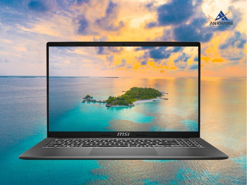 Laptop MSI Modern 14 F13MG 240VNCP hiển thị đẹp mắt, rõ nét