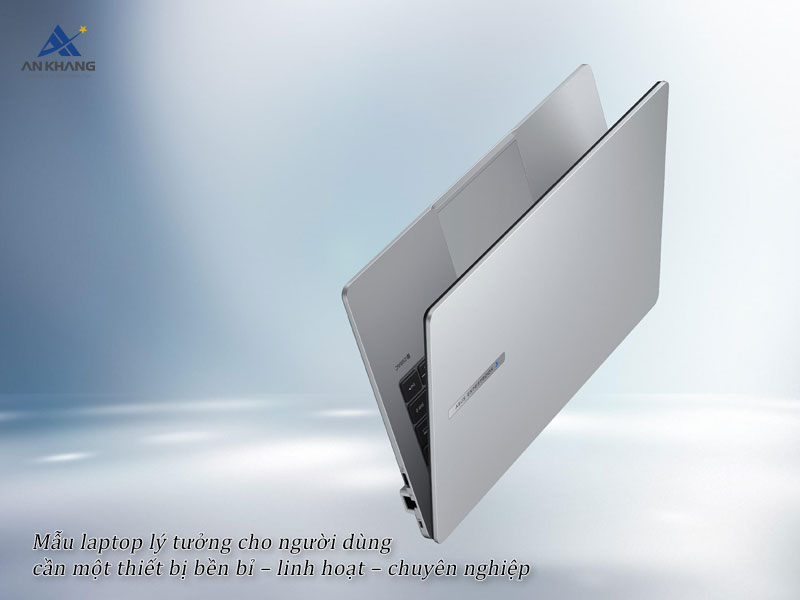 ASUS ExpertBook P1 P1403CVA-C5H08-50W là mẫu laptop văn phòng mỏng nhẹ, bền bỉ, chuyên nghiệp