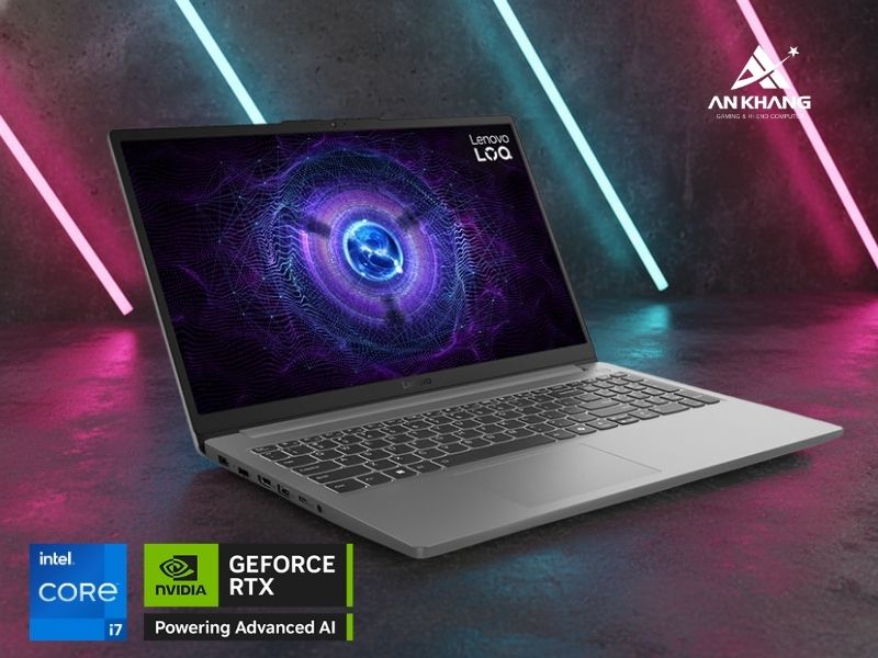 Laptop Lenovo LOQ 15IRX9 83DV01ALVN trang bị hiệu năng cao cho gaming v&agrave; đa nhiệm nặng