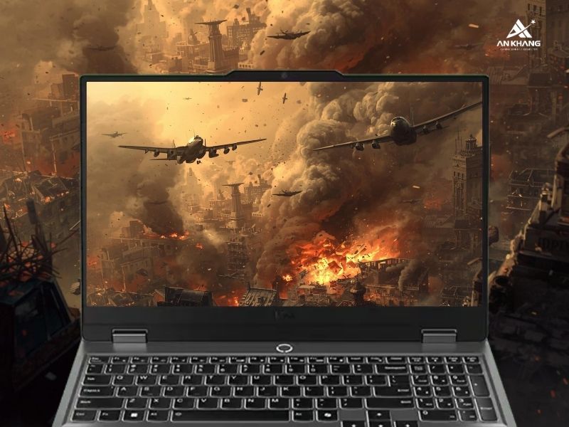 Laptop Lenovo LOQ 15IRX9 83DV01ALVN hiển thị đẹp, mượt m&agrave;, m&agrave;u sắc sống động