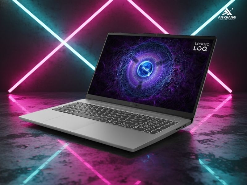 Laptop Lenovo LOQ 15IRX9 83DV01ALVN thiết kế tối giản, ph&ugrave; hợp mọi kh&ocirc;ng gian