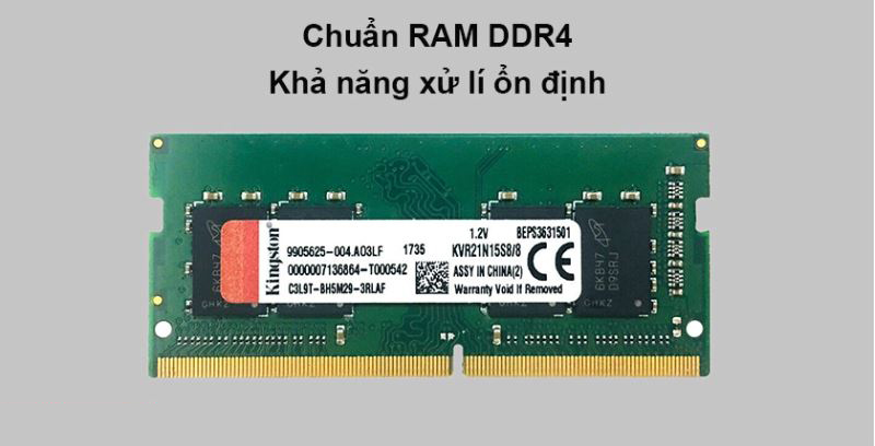 Ram Laptop Kingston 8GB 3200MHz DDR4 kvr32s22s8/8 chất lượng cao