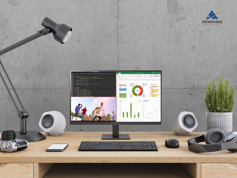Màn hình LG 27MR400-B.ATVQ với phần mềm Onscreen Control tiện dụng