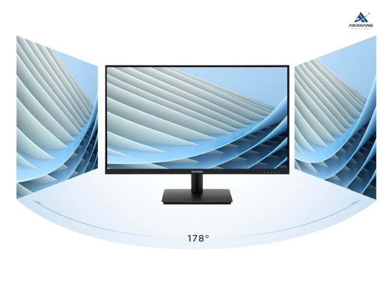 Màn hình ViewSonic VA270-H trang bị tấm nền IPS góc nhìn rộng lên tới 178 độ