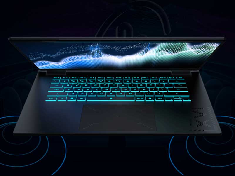 Gigabyte Gaming A16 CMHH2VN893SH với Dolby Atmos và loa kép cho trải nghiệm âm thanh cực đã