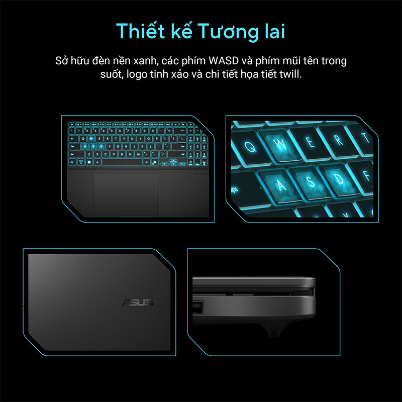 ASUS Gaming V16 K3607 mang thiết kế đầy cảm hứng