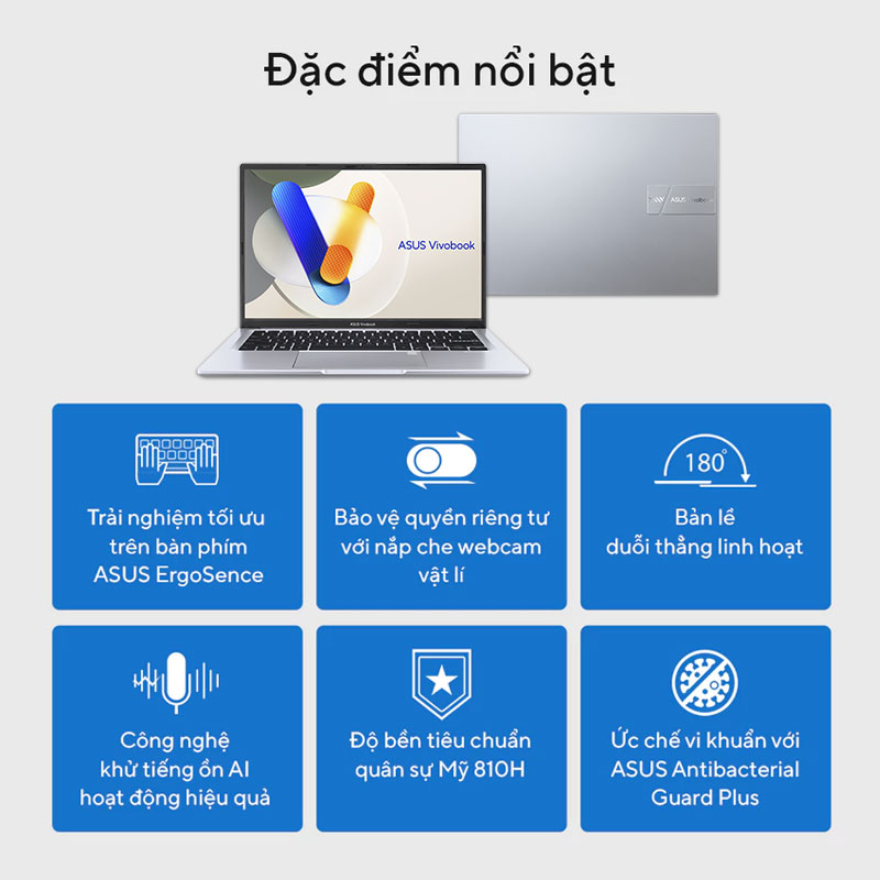 ASUS Vivobook 14 X1405VA-LY623W - Laptop văn phòng lý tưởng cho giới trẻ