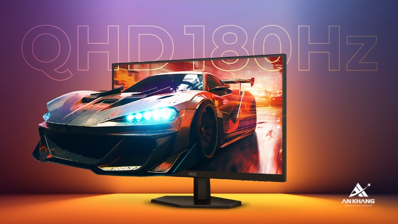 Màn hình gaming AOC Q27G40E/71 cho chuyển động hình ảnh mượt mà